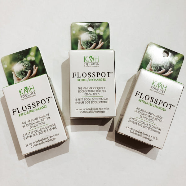 Flosspot Silk Dental Floss - The Alternative