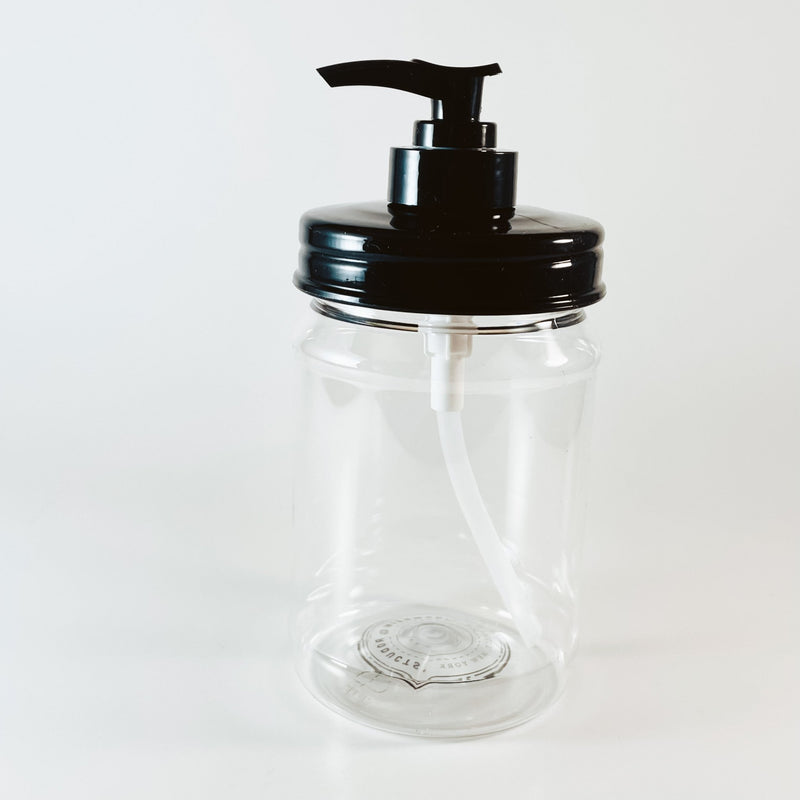 Mason Jar Pump Lid With Plastic Pint Jar - The Alternative