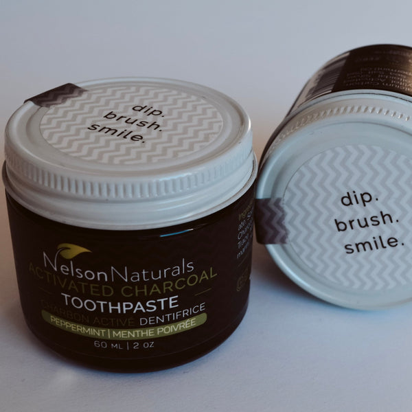 Nelson Naturals Toothpaste - Activated Charcoal - The Alternative