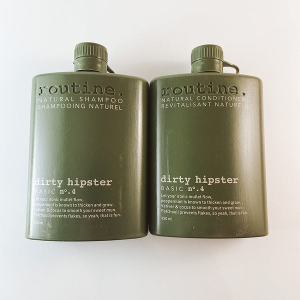 Routine Dirty Hipster Shampoo + Conditioner - The Alternative
