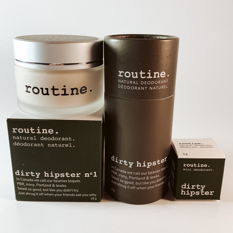 Routine Natural Deodorant - Dirty Hipster - The Alternative