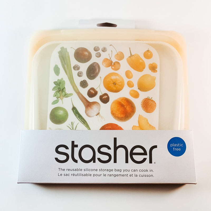 Stasher Reusable Sandwich Bag - The Alternative