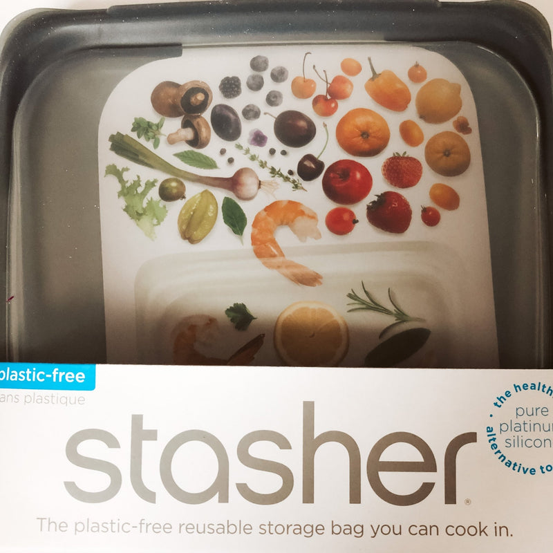 Stasher Reusable Sandwich Bag - The Alternative