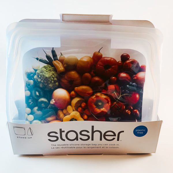 Stasher Reusable Stand-Up Storage Bag - The Alternative