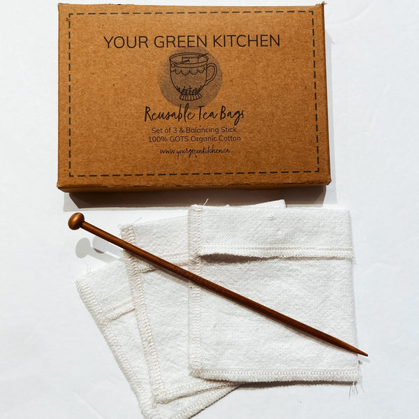 Your Green Kitchen Reusable Tea Bag - The Alternative
